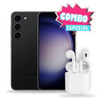 Combo Smartphone Samsung Galaxy S23 128gb 8gb Ram Negro (reacondicionado Certificado) + Audifonos Bluetooth