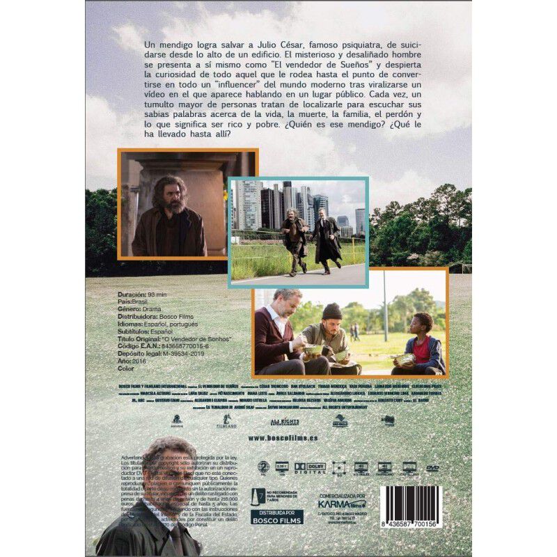 El Vendedor De Sue&ntilde;os [dvd] image number null