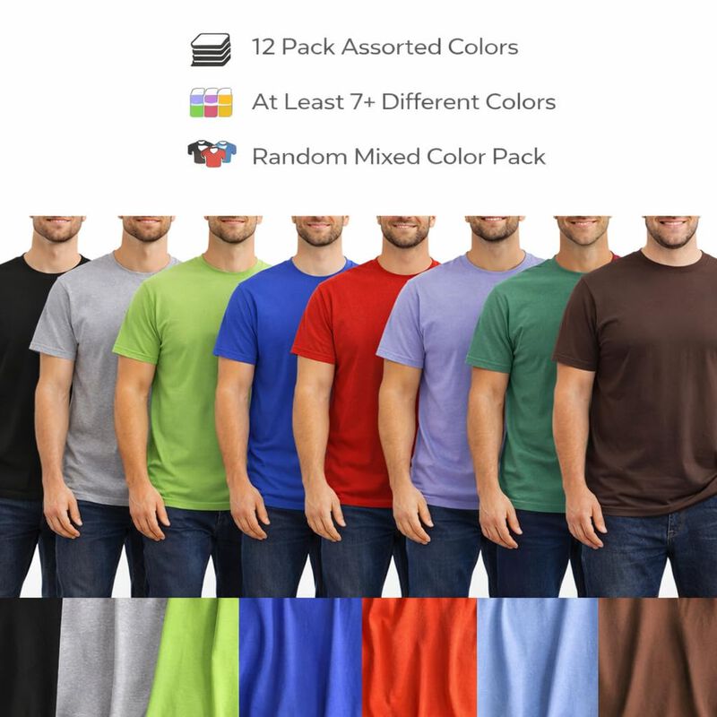 Camisetas Billionhats 2XL Pack de 12 Surtidas d... image number null