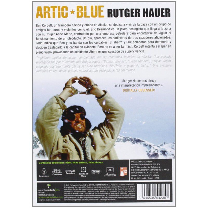 Artic Blue [dvd] (1993) Arctic Blue image number null
