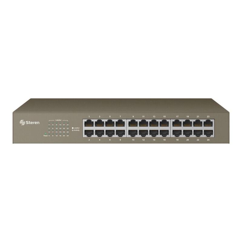 Switch Gigabit Ethernet de 24 puertos image number null
