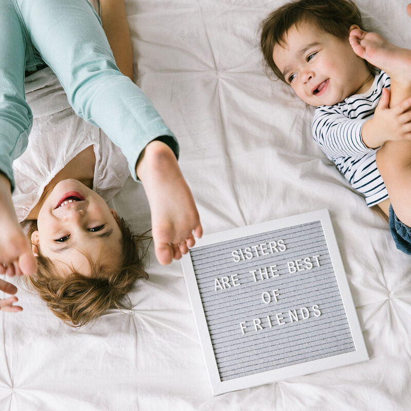 Tablero De Letras Gris image number null