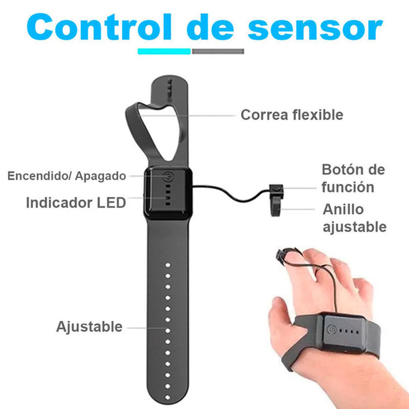 Drone Vak 1841 Control Por Mano Elude Obstáculo... image number null