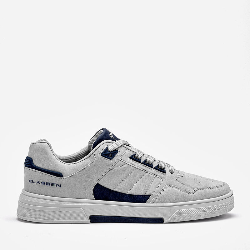 Clasben tenis para hombre gris azul cod 141446-... image number null