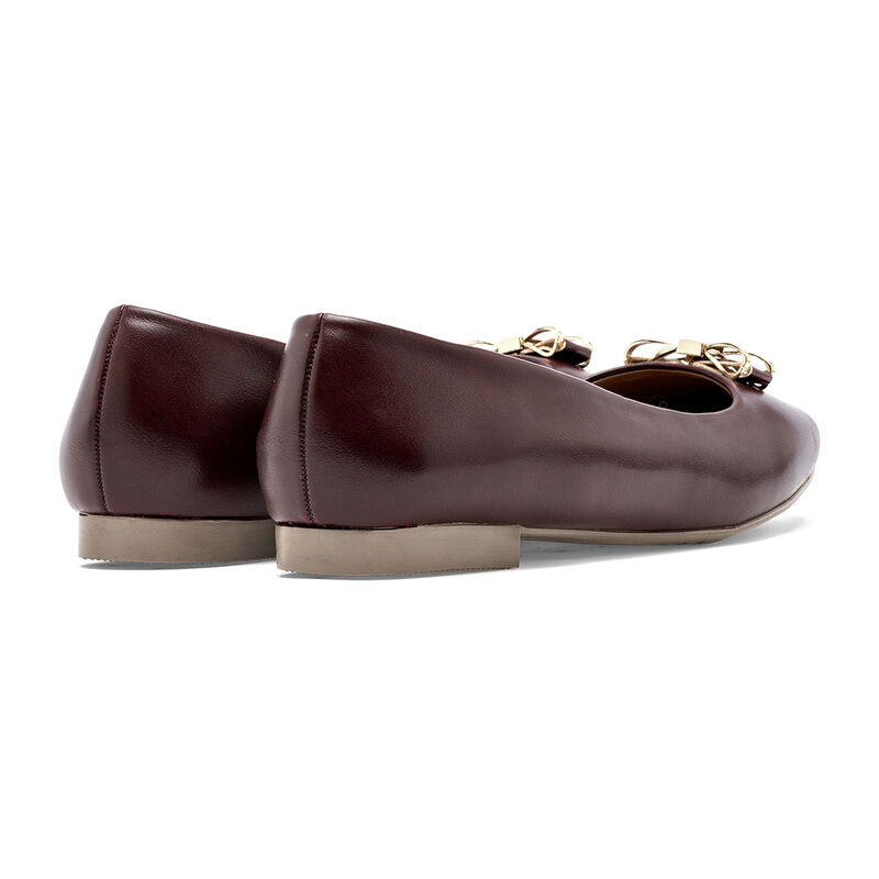 Tristanni Shoes Balerina Vino Para Mujer 148119... image number null