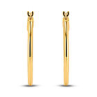 Arracadas Oro 10k Diamantado 20mm | Brillo Dorado Bizzarro