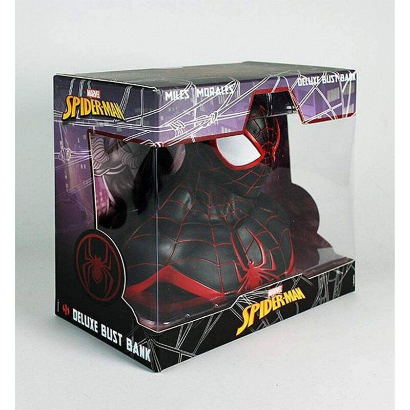 Hucha Busto Miles Morales Spider-Man 25 cms image number null