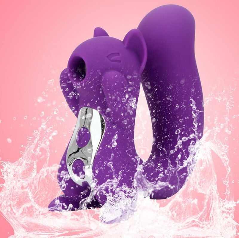 Succionador Squirrel Sucker Tuti Color Morado 5... image number null