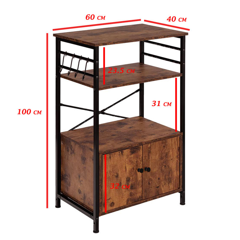 Estantes Organizadores 3 Niveles FurnitureR image number null