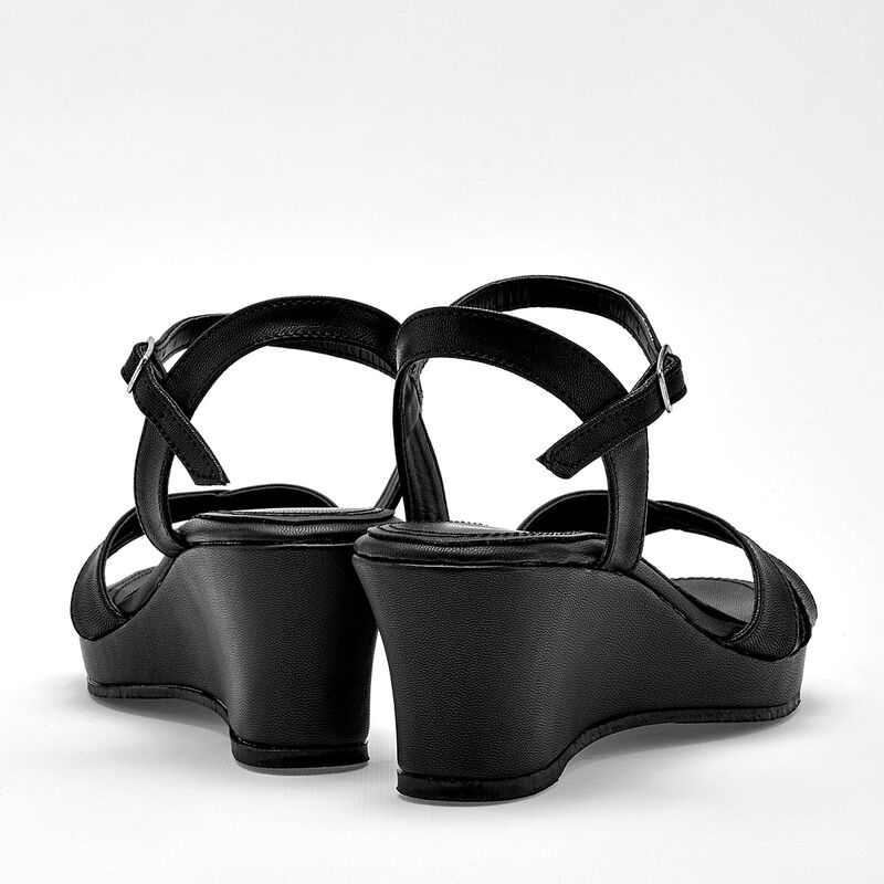 First Avenue Sandalia para mujer negro image number null