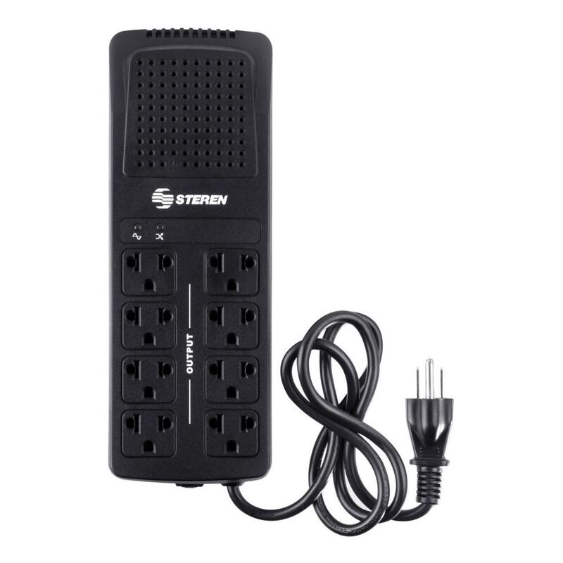 Regulador de voltaje 1,000 W con 8 contactos RE... image number null