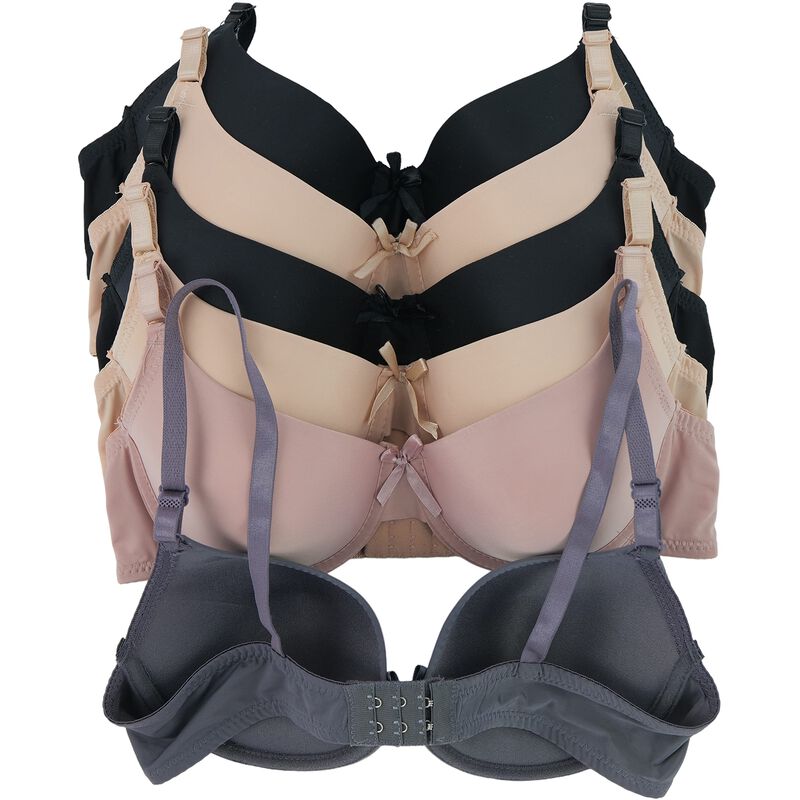 Sost&eacute;n Tobeinstyle 38B Pack de 6 con Escote Pro... image number null
