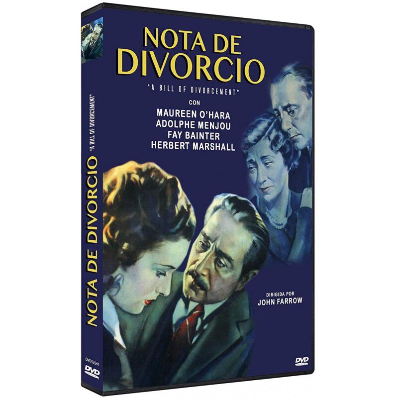 Nota De Divorcio [dvd] (1940) - Un Decreto De D... image number null