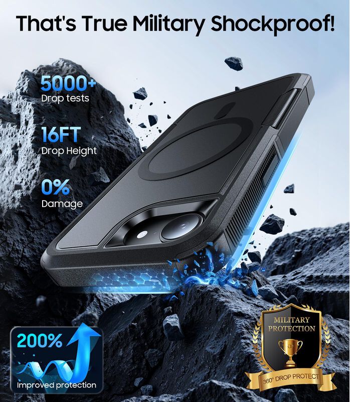 Funda Magn&eacute;tica Deviselove Para iPhone 17e Negr... image number null