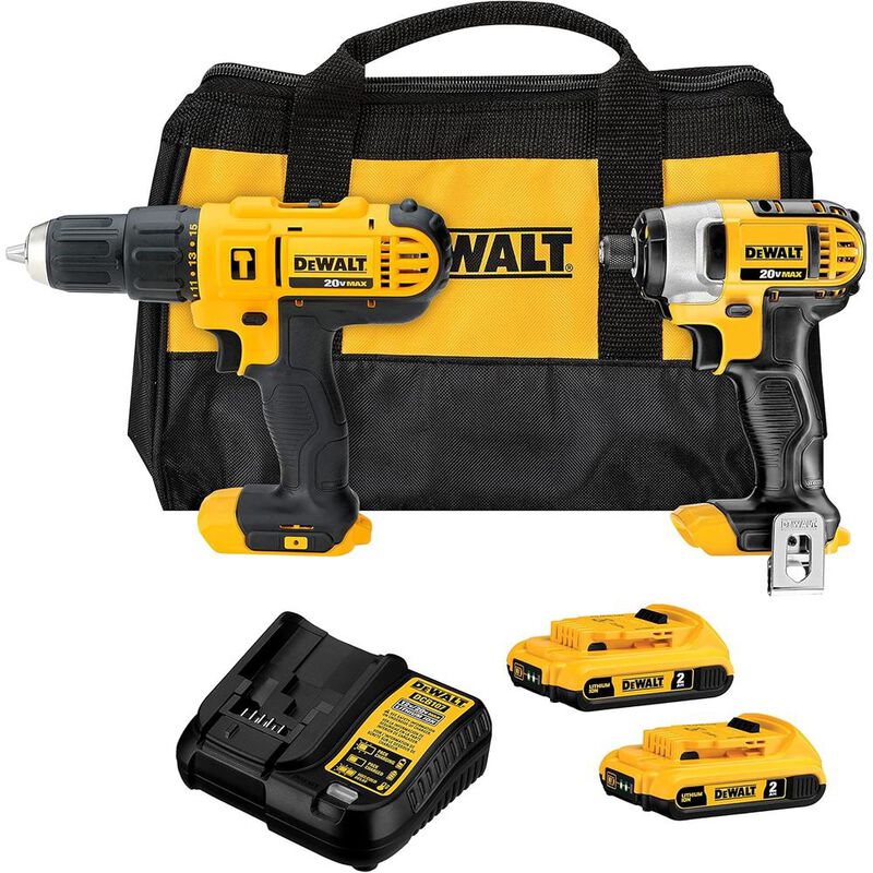 Combo DeWalt DCK222D2 Rotomartillo DCD776 + Imp... image number null