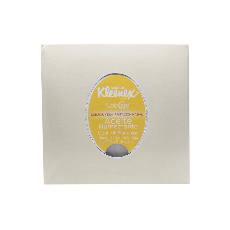 Pa&ntilde;uelos Kleenex Cold Care Aceite Humectante - ... image number null