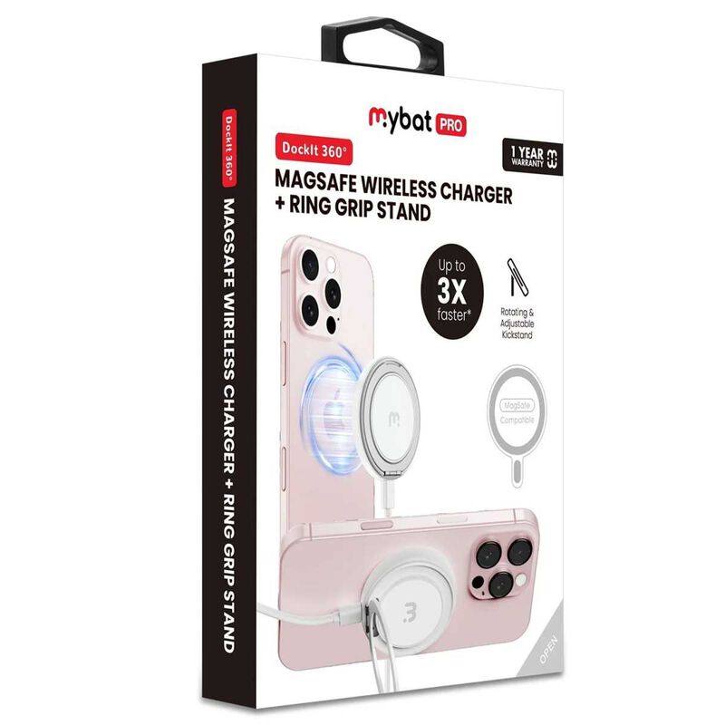 Base Cargador Mybat Mag Dockit 360 Blanco Inala... image number null