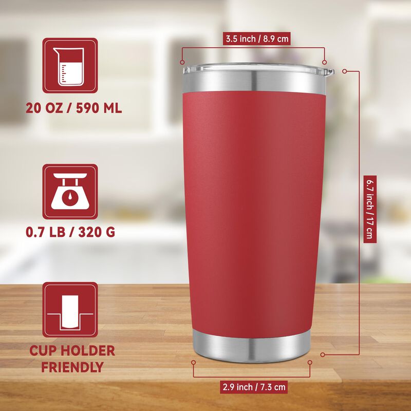 Vaso T&eacute;rmico Cool Yoleb 591 ml Acero Inoxidable... image number null