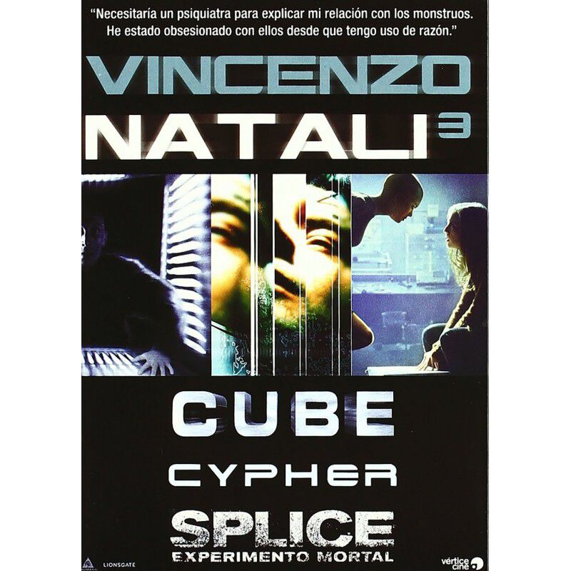 Pack De 3 Dvds De Vincenzo Natali (1997, 2002, ... image number null