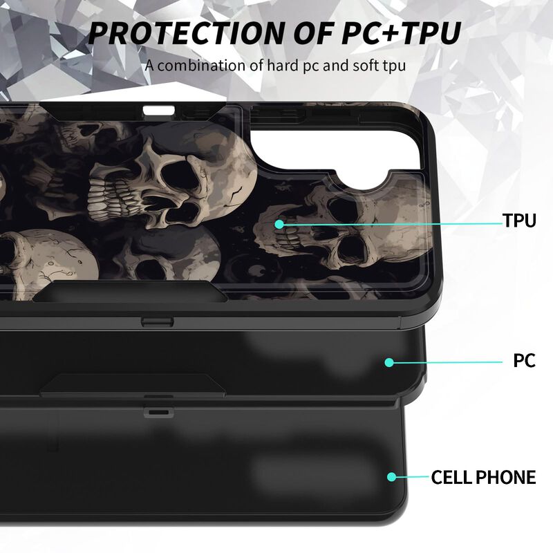 Funda Bfukvou Galaxy S25 6.2" Con Dise&ntilde;o De Cal... image number null