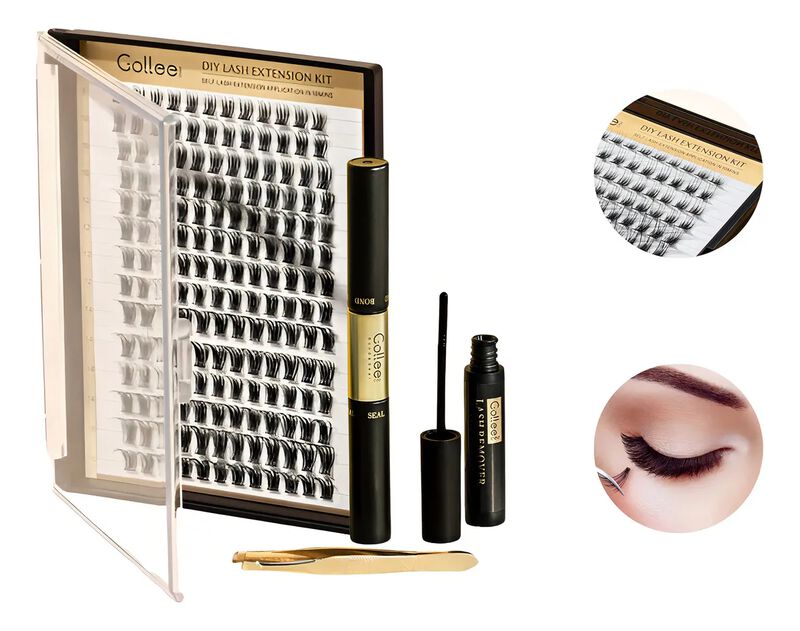 Kit Extensi&oacute;n de Pesta&ntilde;as DIY Gollee P30 Color ... image number null