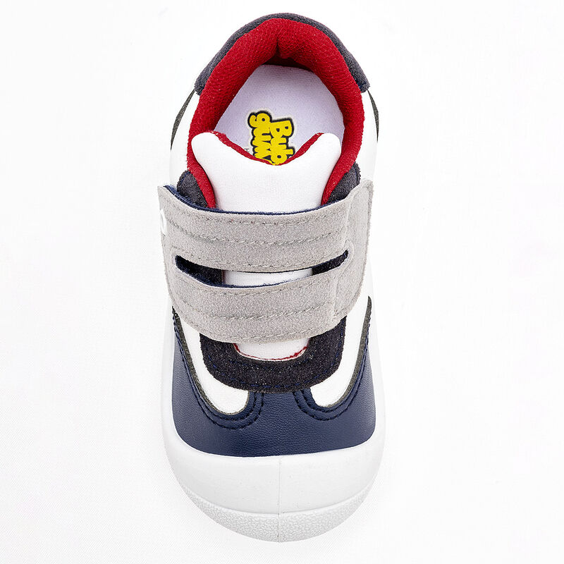 Bubble Gummers Tenis urbano para ni&ntilde;o. Blanco m... image number null