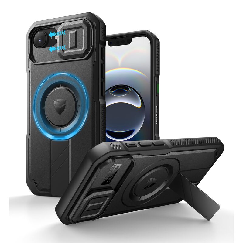 Funda Dexnor para iPhone 17e/16e de 6.1" Negra ... image number null
