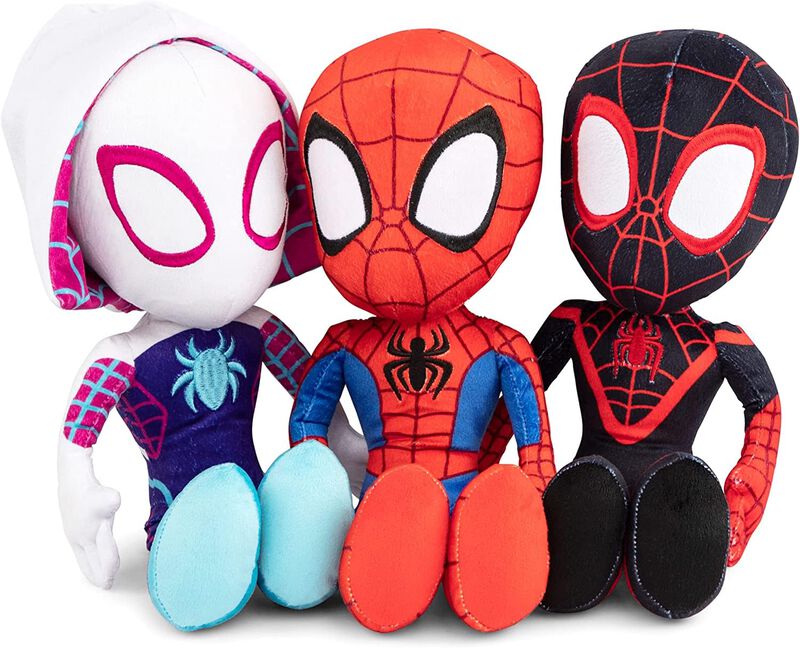 Set De 3 Piezas De Felpa Marvel Spidey Y Sus In... image number null