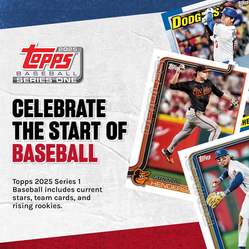 Baseball Cards Topps Series 1 2025, Caja De Val... image number null