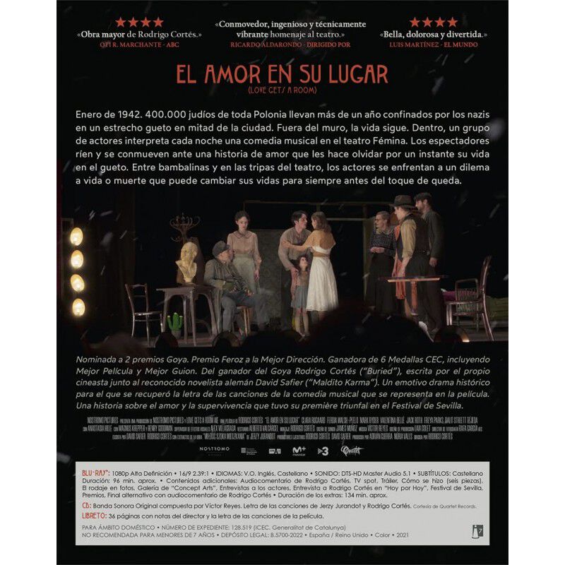 El amor en su lugar. Edici&oacute;n Limitada [Blu-ray] image number null