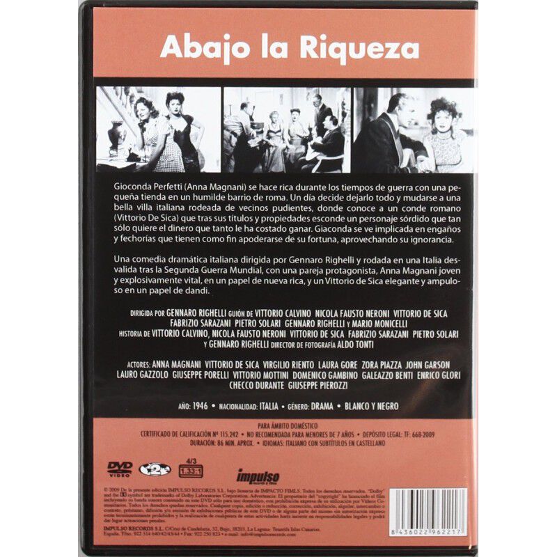 Abajo La Riqueza [dvd] image number null