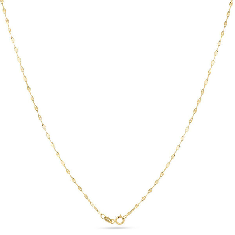 Cadena De Oro Amarillo 14K (Mirror Twisted) (50... image number null