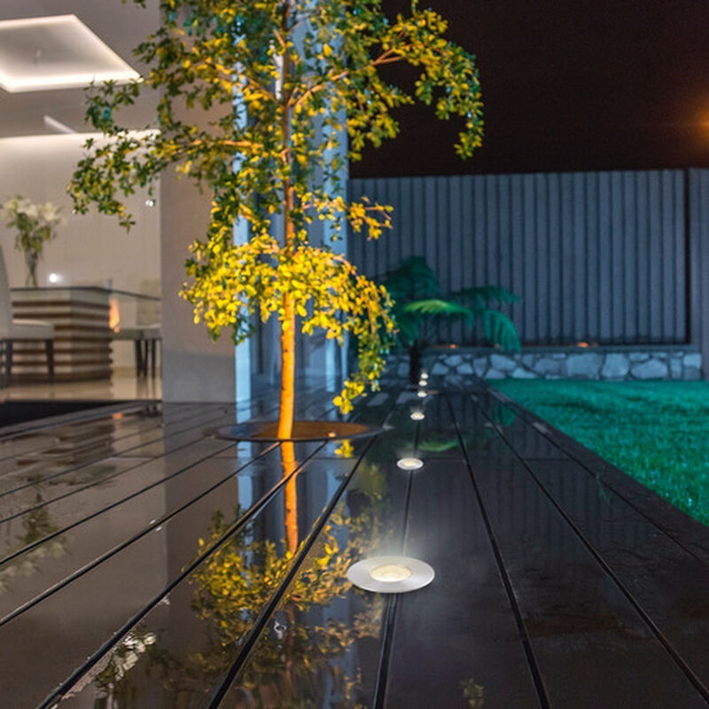 Lampara Empotrado Led Satinado 2w Luz Suave Cál... image number null