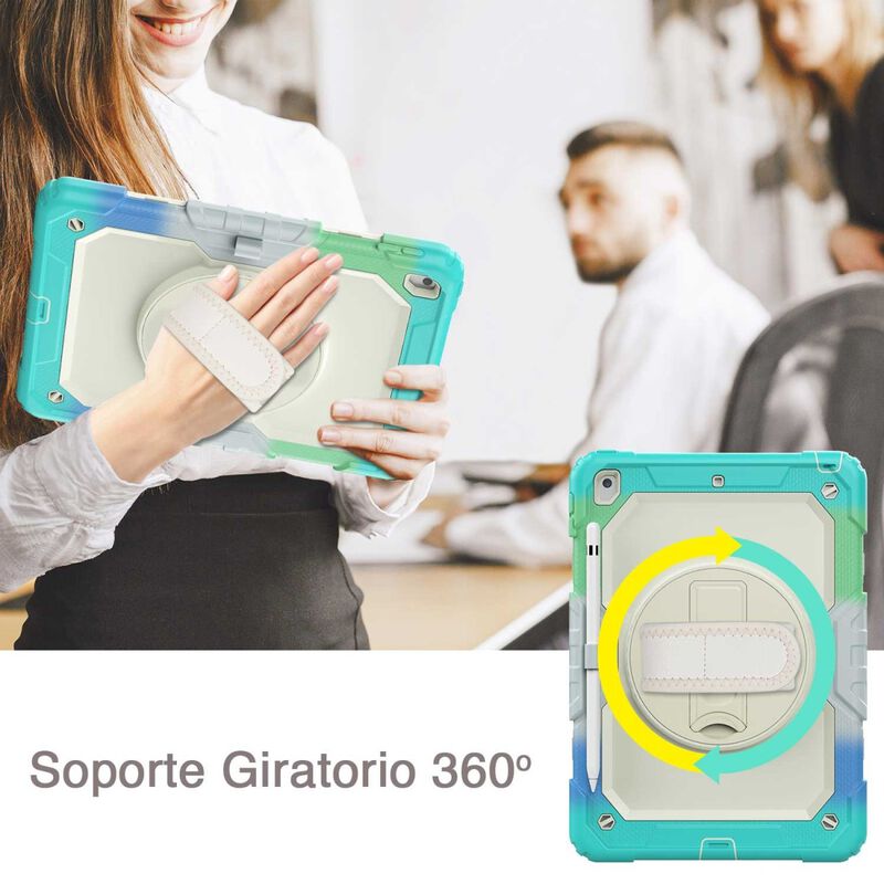 Funda Tekku Strapb Uso Rudo Para Ipad 9 Ipad 8 ... image number null