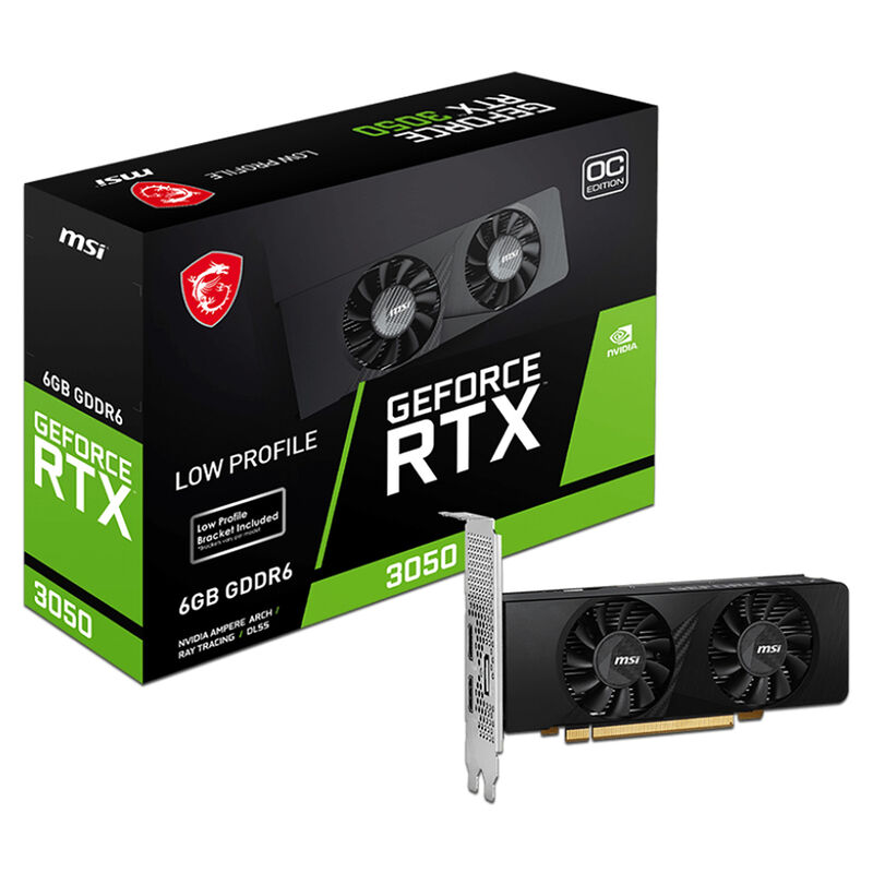 Tarjeta de Video NVIDIA GeForce RTX 3050 LP 6G ... image number null