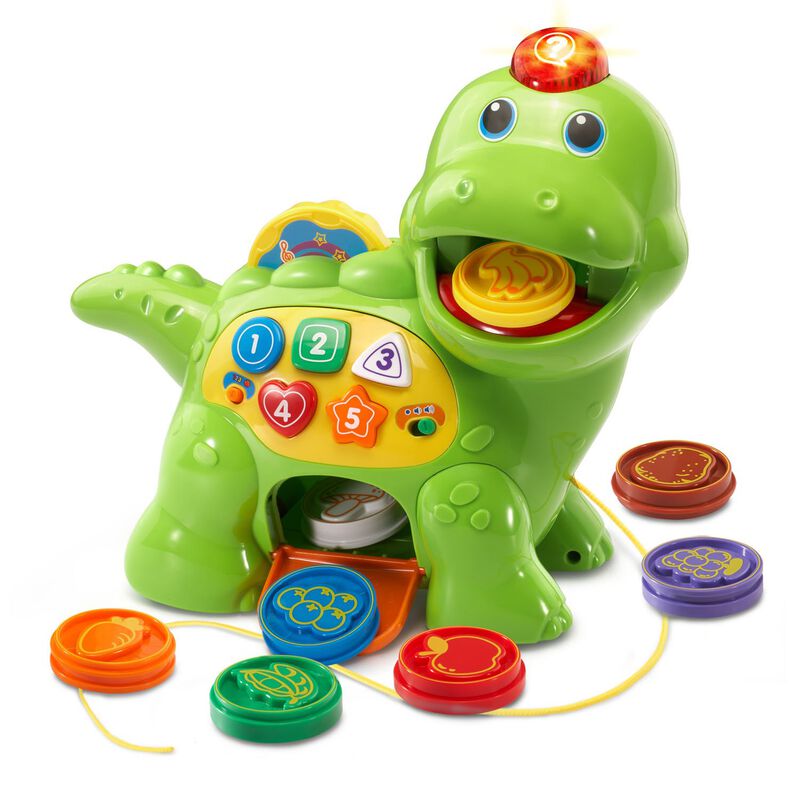 Juguete Vtech Chomp And Count Dino Green Para N... image number null