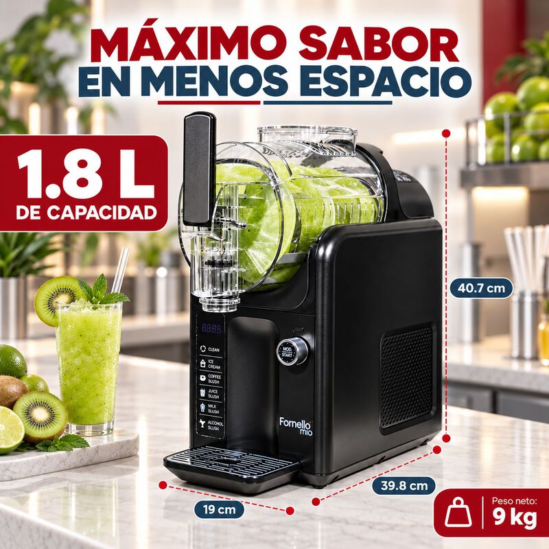 M&aacute;quina Granizados Helado Suave 2l Seis Modos A... image number null