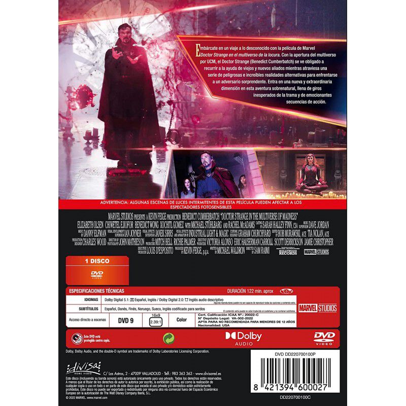Doctor Strange en el Multiverso de la Locura [D... image number null