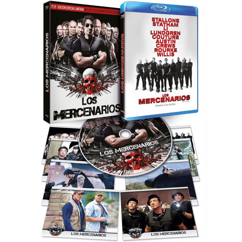 Los Mercenarios (con Funda Y 8 Postales) [blu-r... image number null