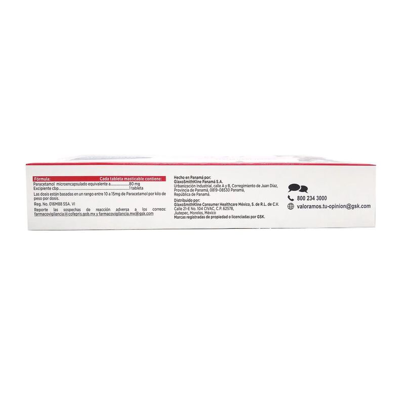 Mejoralito Ped 80 Mg 30 Tableta(s) image number null