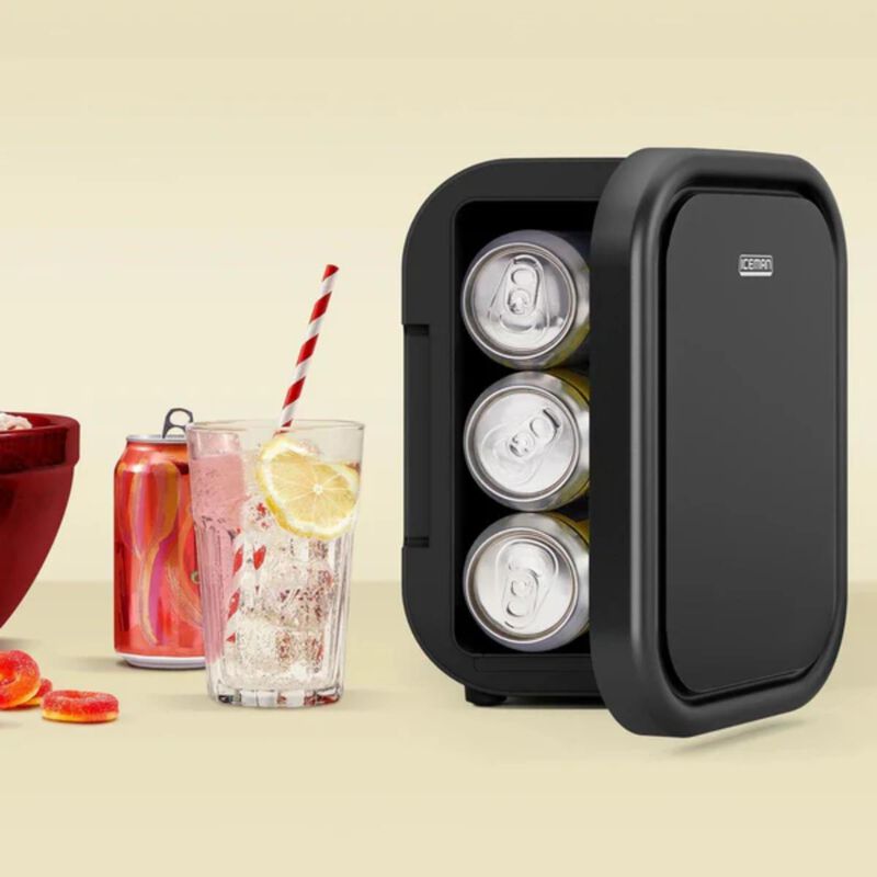 Mini Refrigerador Iceman 4 Litros Negro Rj48-v2... image number null