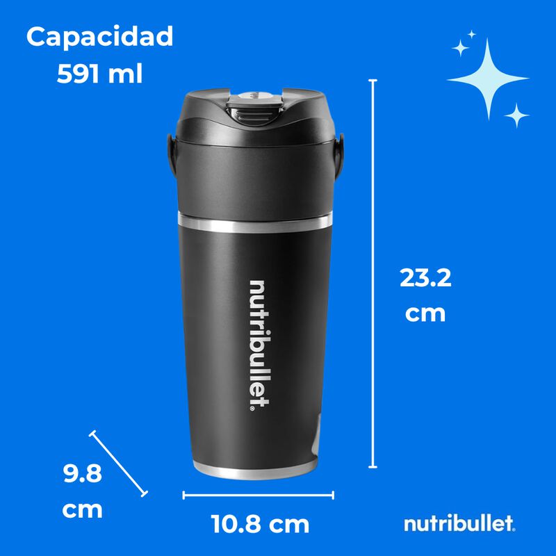 Licuadora Personal Nutribullet Inal&aacute;mbrica Reac... image number null