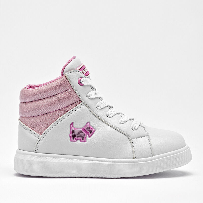 Ferrioni tenis para BEB&Eacute; blanco rosa cod 140422... image number null