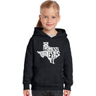 Sudadera Con Capucha Word Art Para Ni&ntilde;a - Don&rsquo;t Mess With Texas - Negro