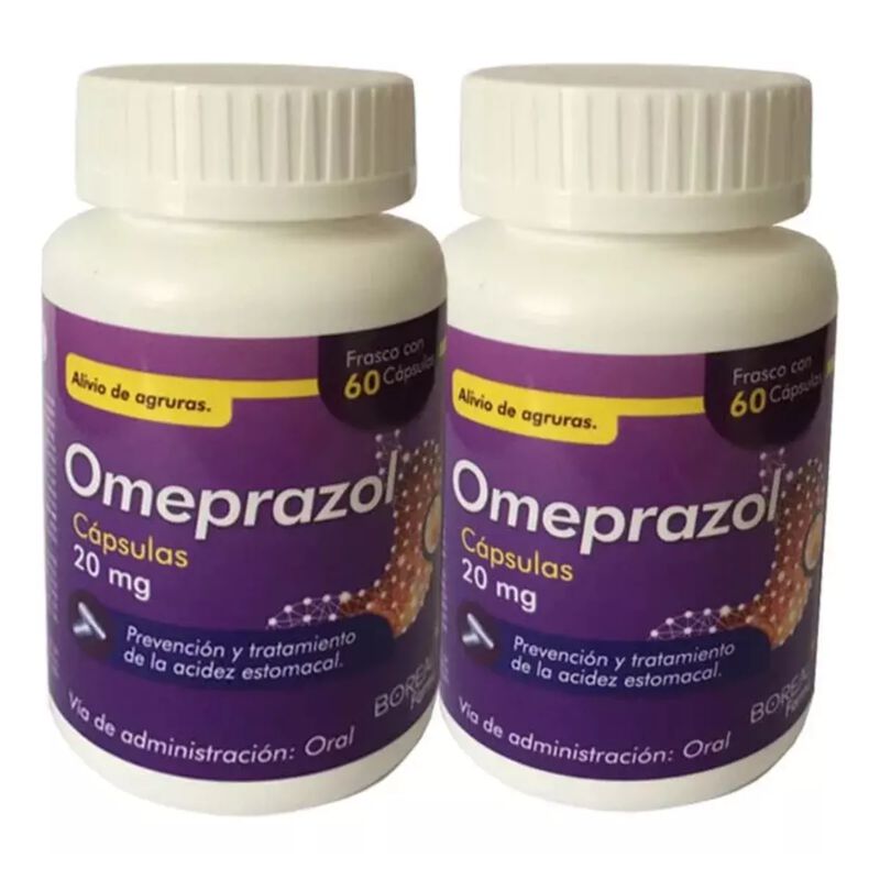 Boreal Farma Omeprazol 20 Mg Con 60 C&aacute;psulas Du... image number null