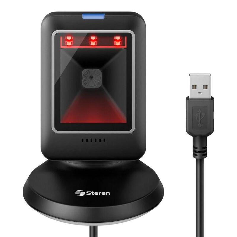 Lector de códigos de barras y QR (2D) USB omnid... image number null
