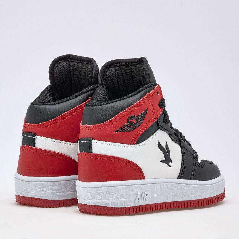 American Fire Tenis urbano para ni&ntilde;o blanco neg... image number null