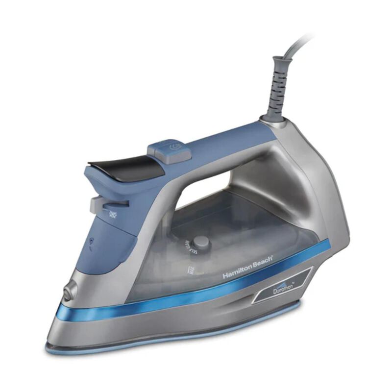 Plancha De Vapor Hamilton Beach Durathon Azul 1... image number null