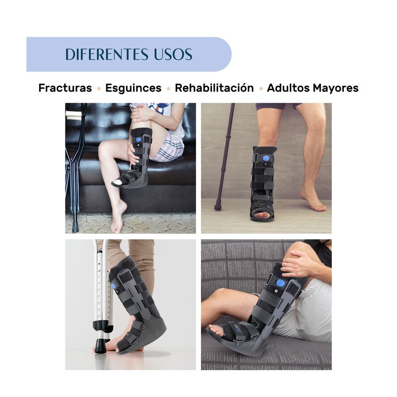 Bota Neumatica Ortopedica Ferula Walker Larga I... image number null