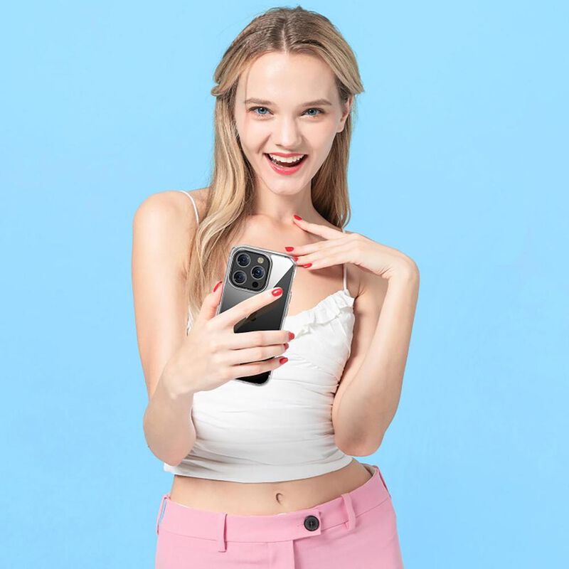 Funda MYBAT Gummy para iPhone 15 PRO - Transpar... image number null